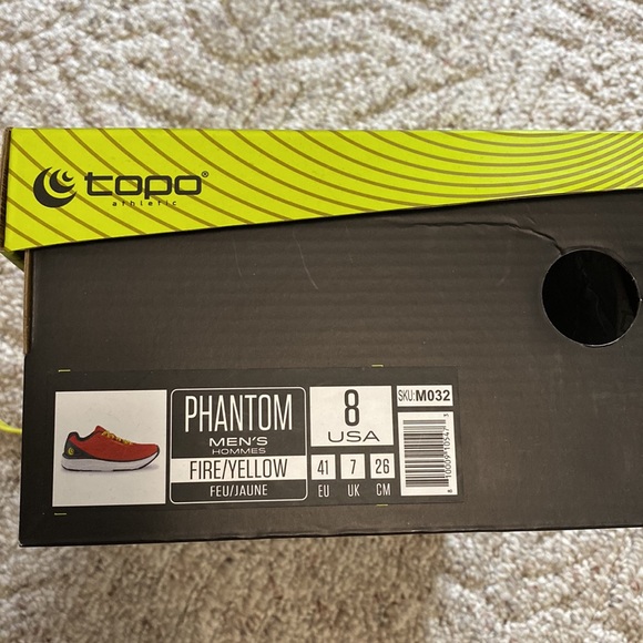 Topo Athletic Phantom size 8 EU 41 Running Shoes Great Condition - Picture 2 of 11